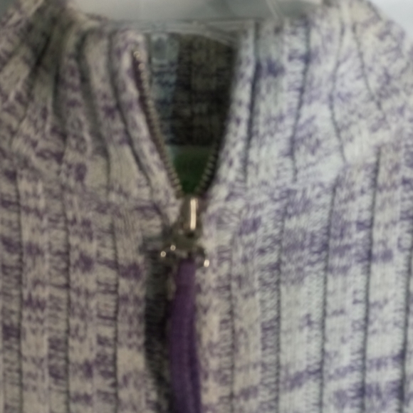 Girls Circo Purple Sweater Sz 10 - Picture 3 of 4